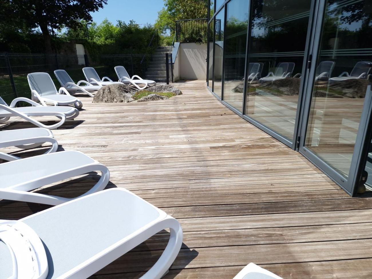 Nid D'Aven Charmante Maison, Piscine De Fevrier A Octobre 1-6P Dans Residence Pont-Aven Extérieur photo